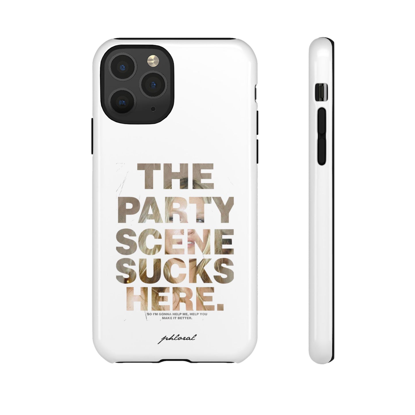 "the party sucks here"