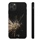 Glintfall phone case complete opulent presentation all angles