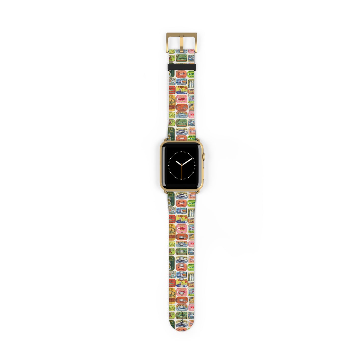 Retro Pantry Apple Watch band miniature Cold Drinks badge detail