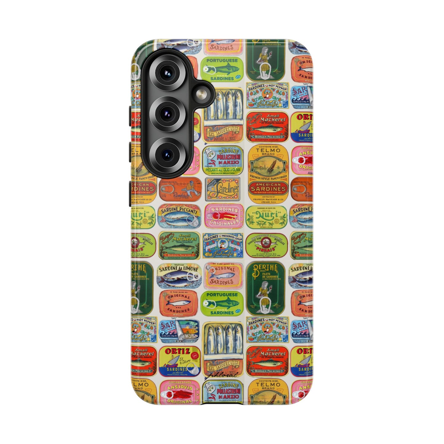 Retro Pantry phone case dual-layer protection side profile