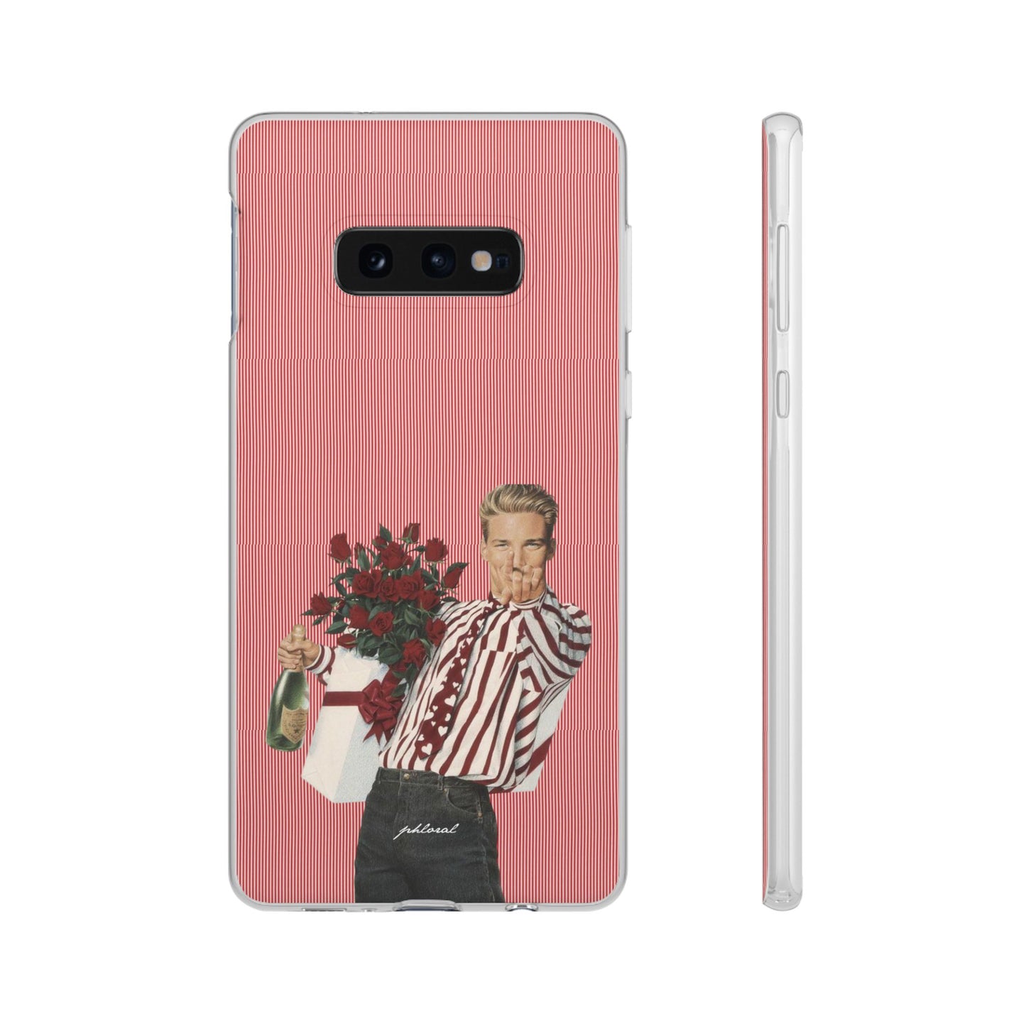 Heartthrob in elegant lighting setup