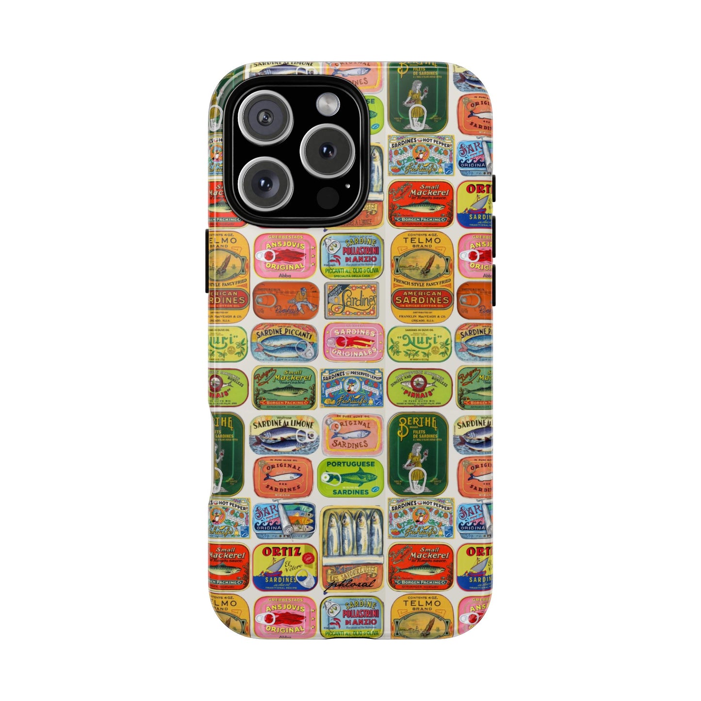 Retro Pantry phone case dual-layer protection side profile