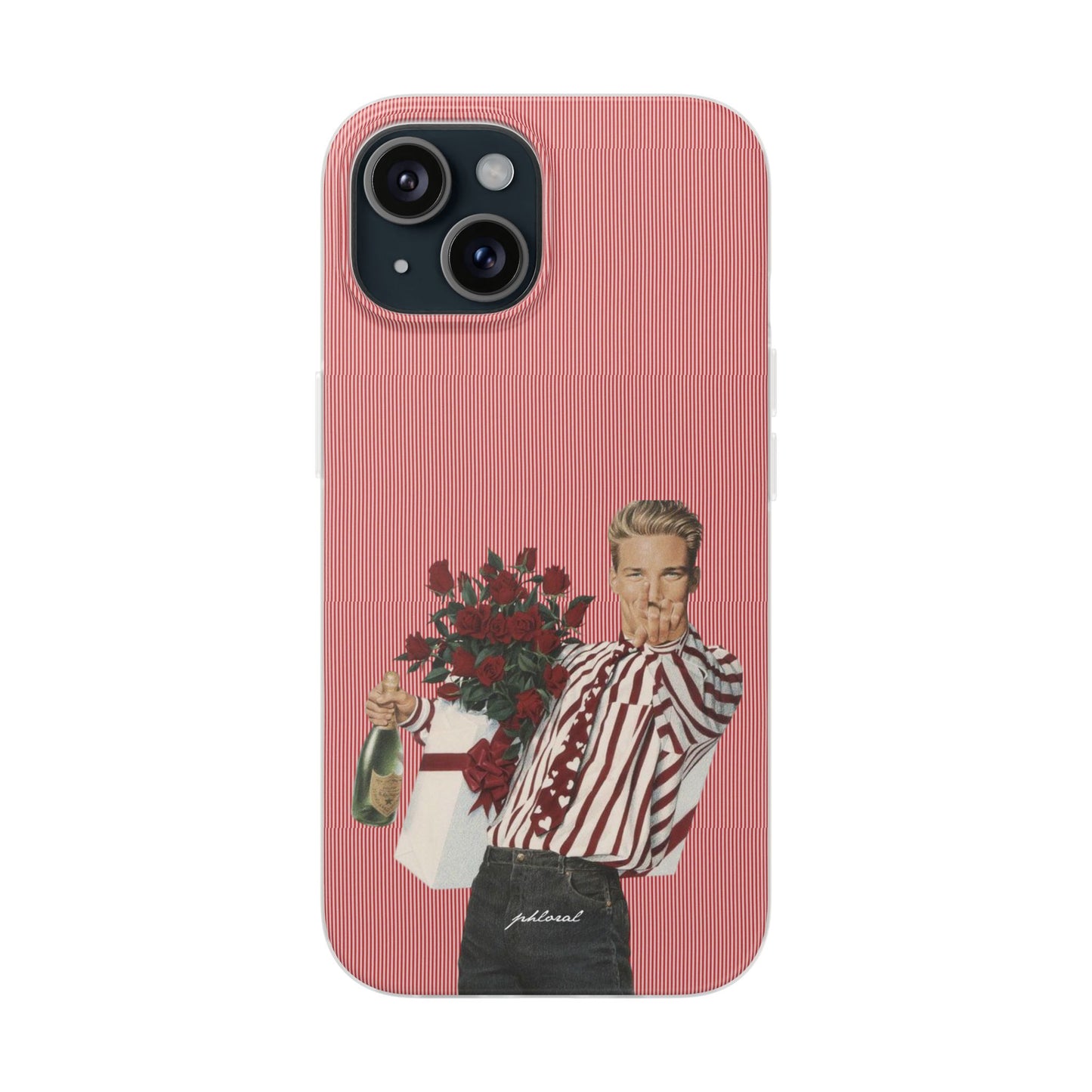 Heartthrob attached to iPhone on a stylish desk setup