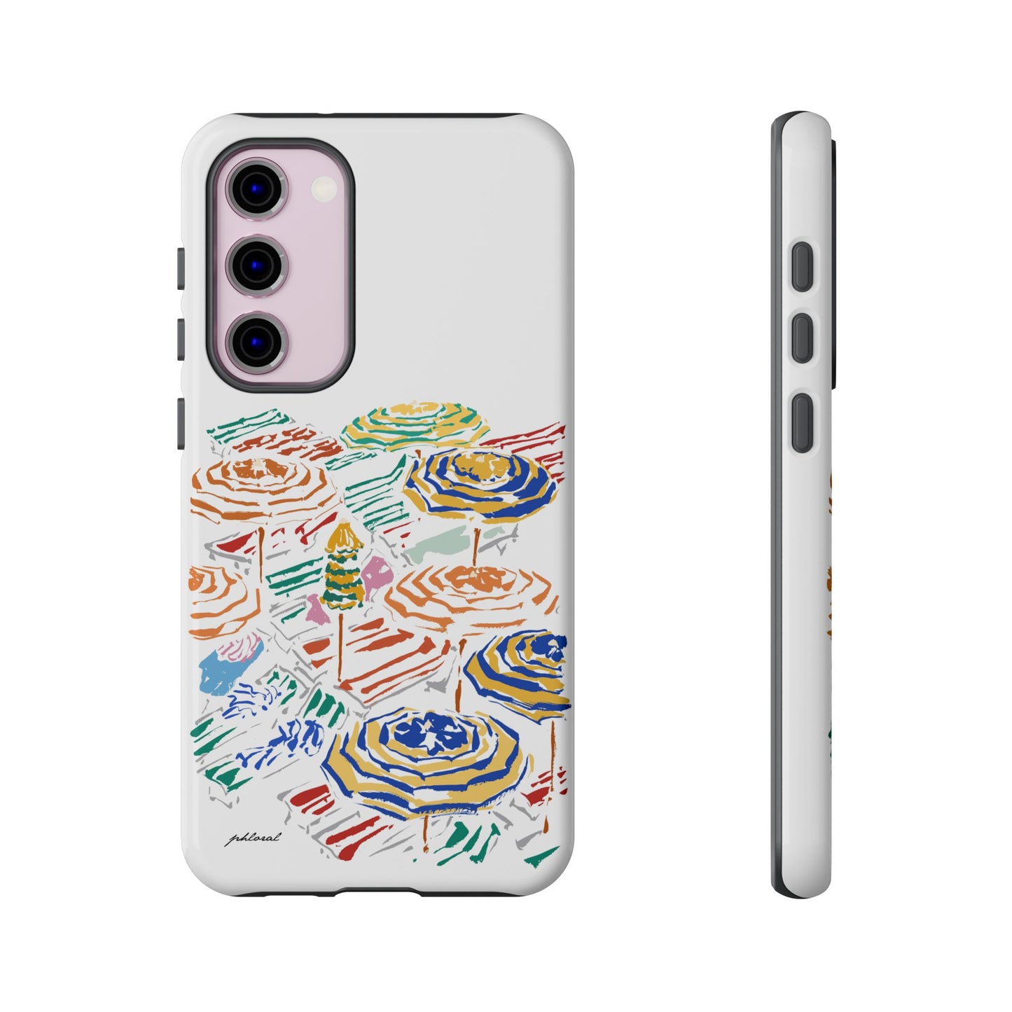 Coastal Carousel phone case beach-inspired design