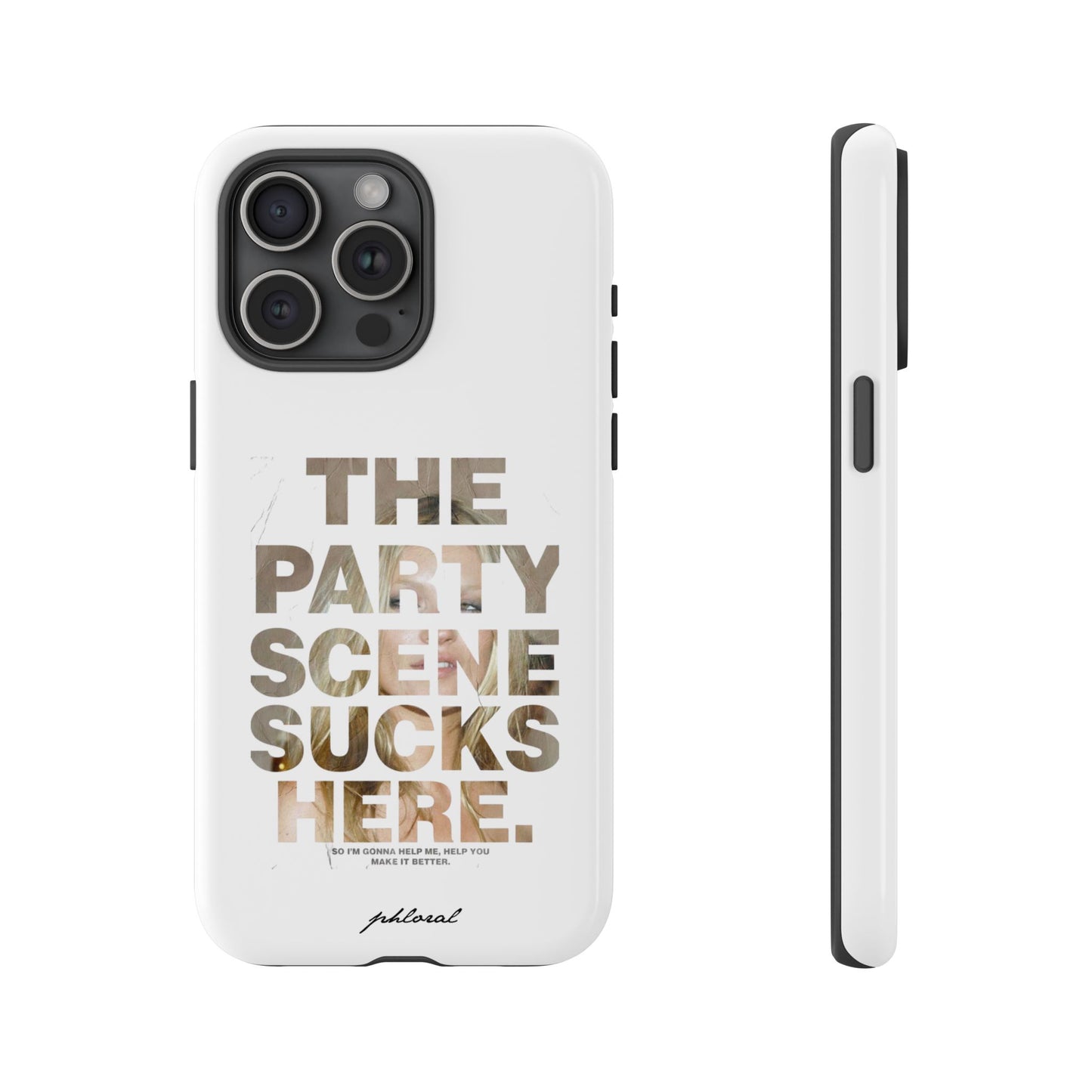"the party sucks here"