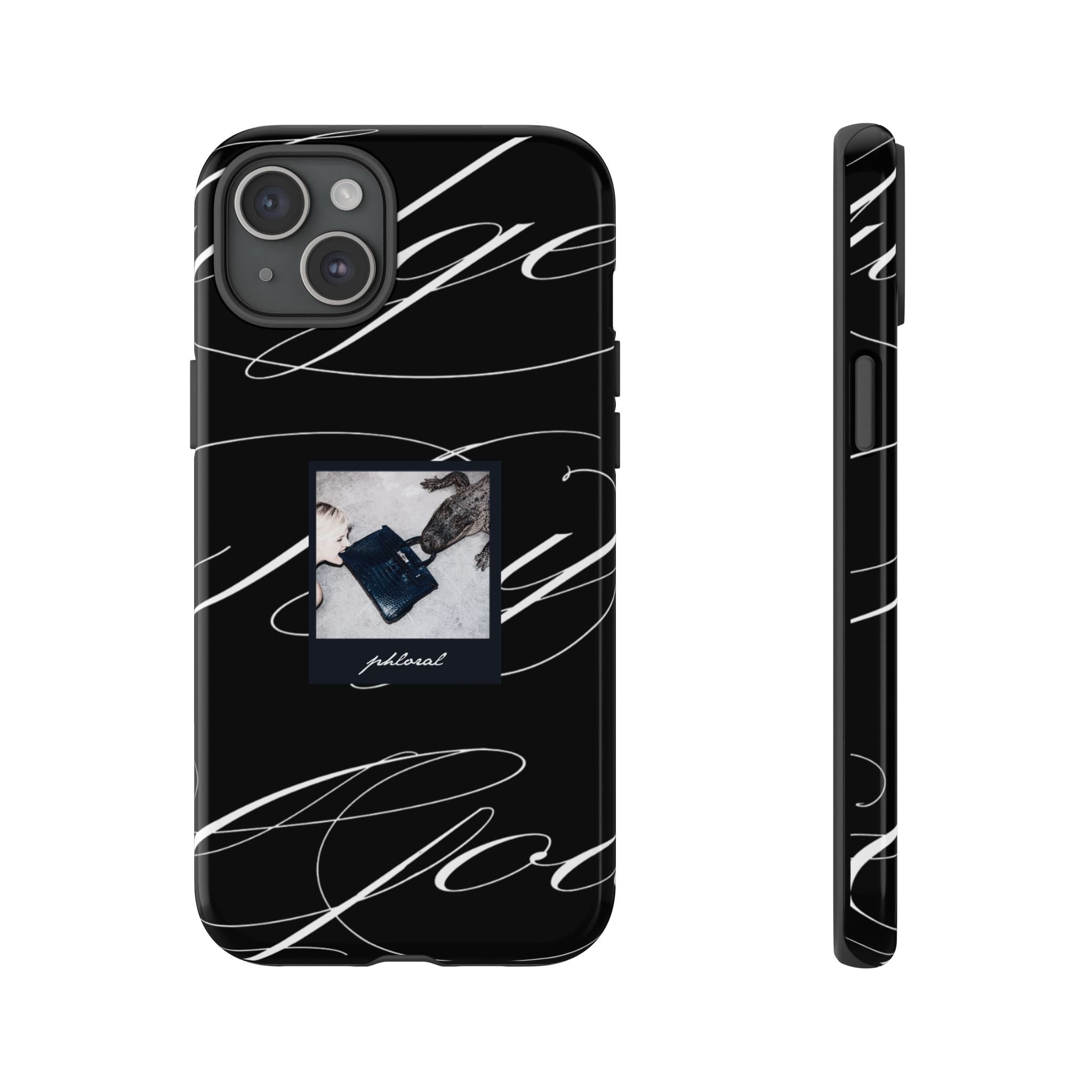 Tempted by Luxury evil eye phone case precise camera cutout detail