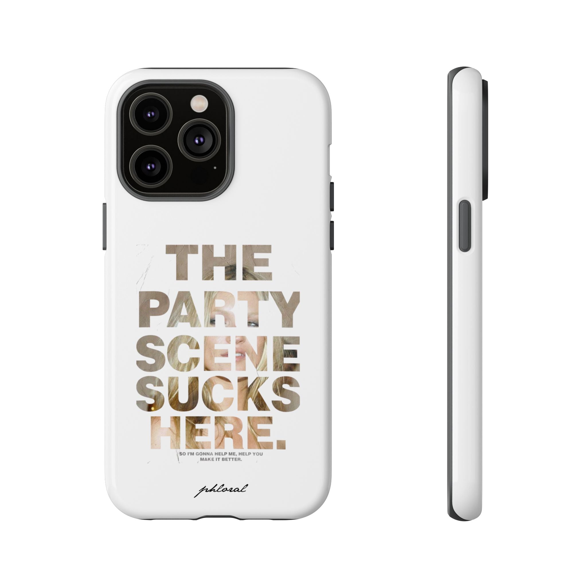 "the party sucks here"