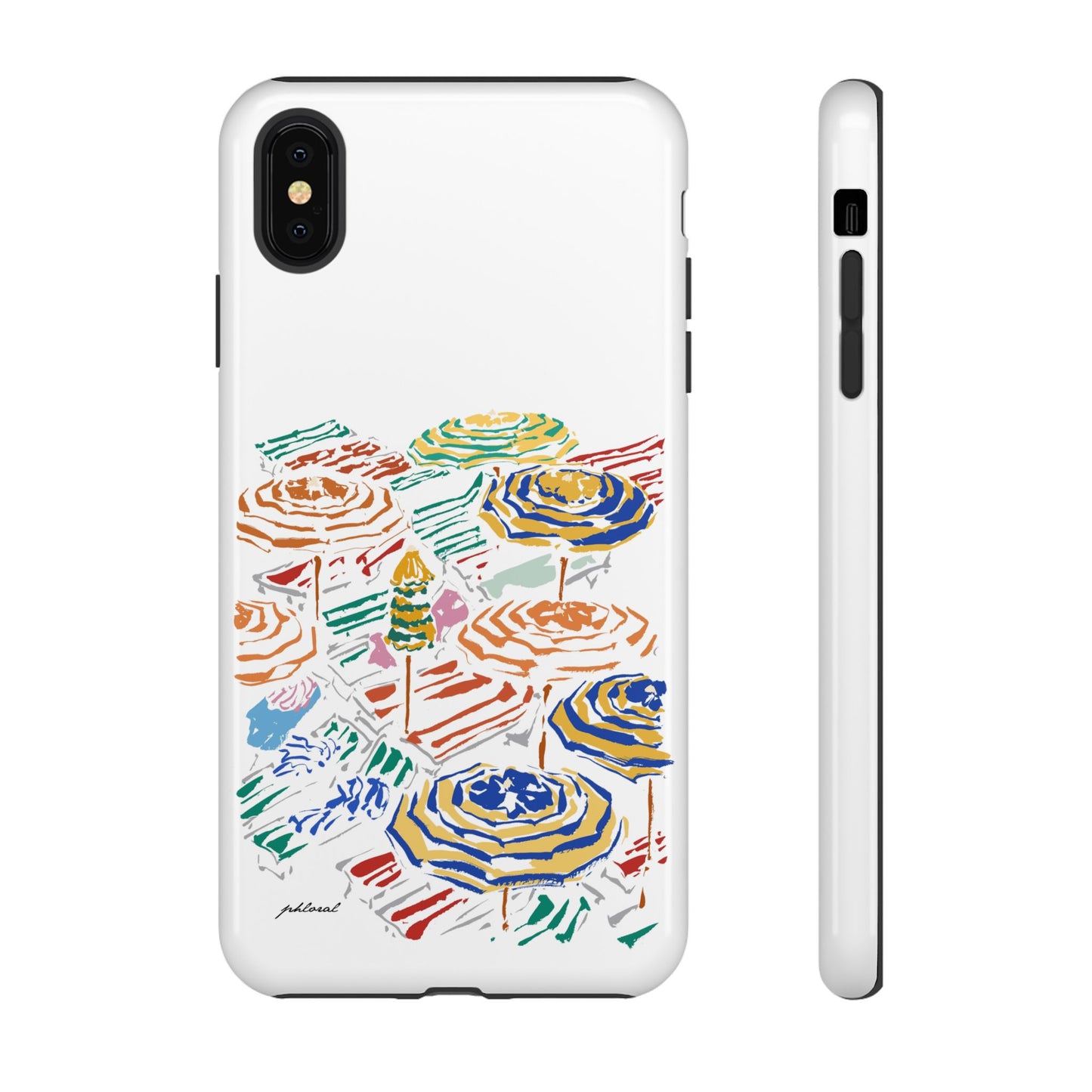 Coastal Carousel phone case MagSafe compatible