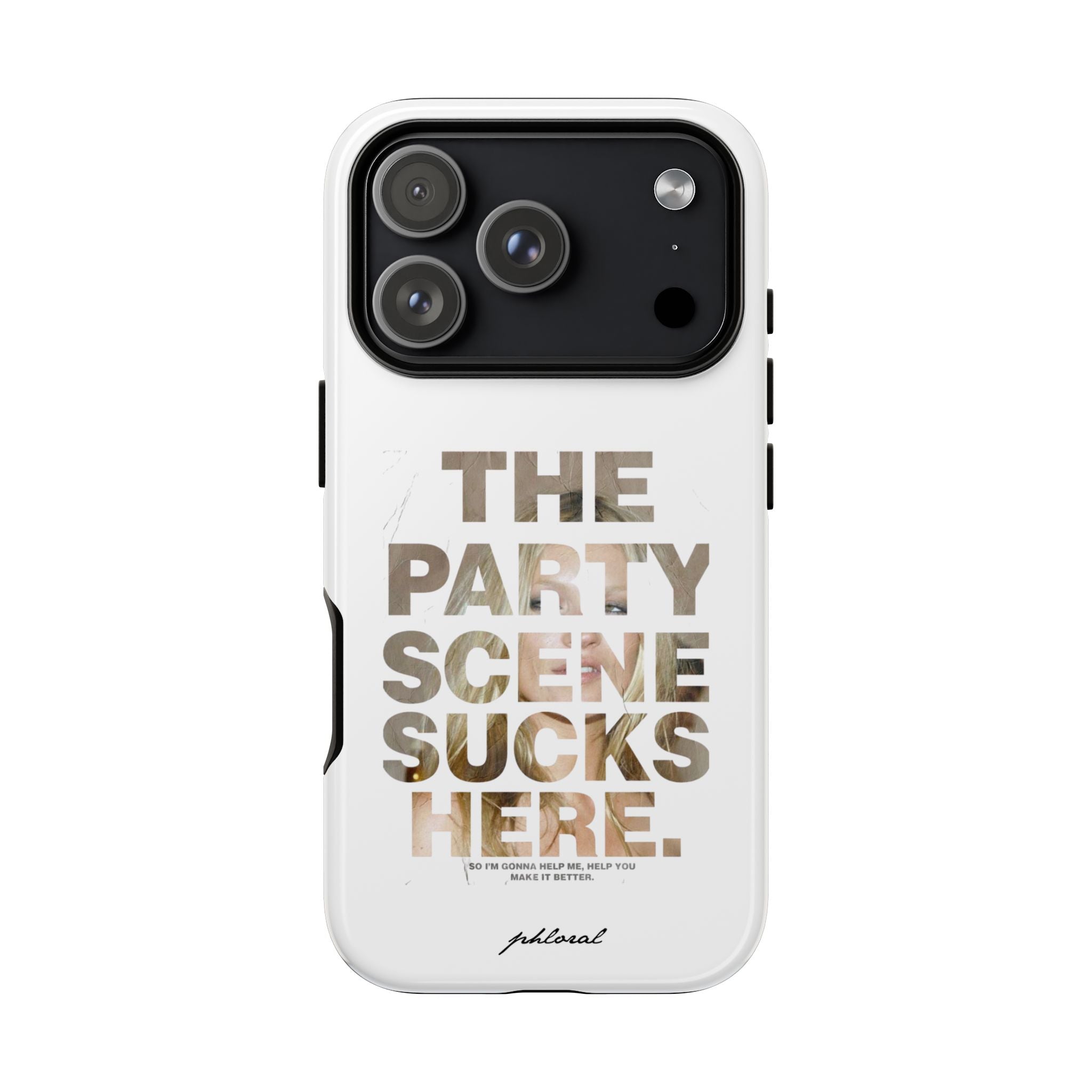 "the party sucks here"
