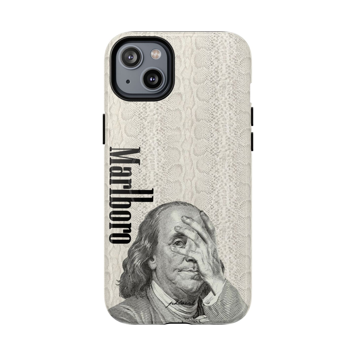 Raised camera rim protection on wealth wasted Magsafe case