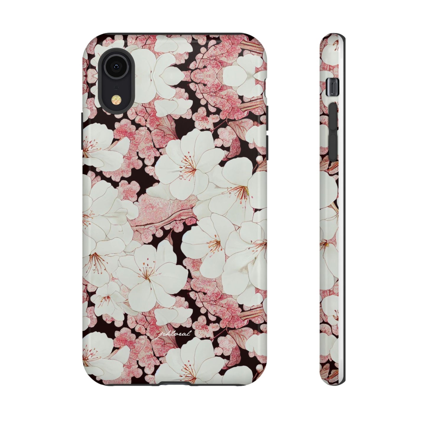 Florere phone case 3D layered eternal bloom close-up detail