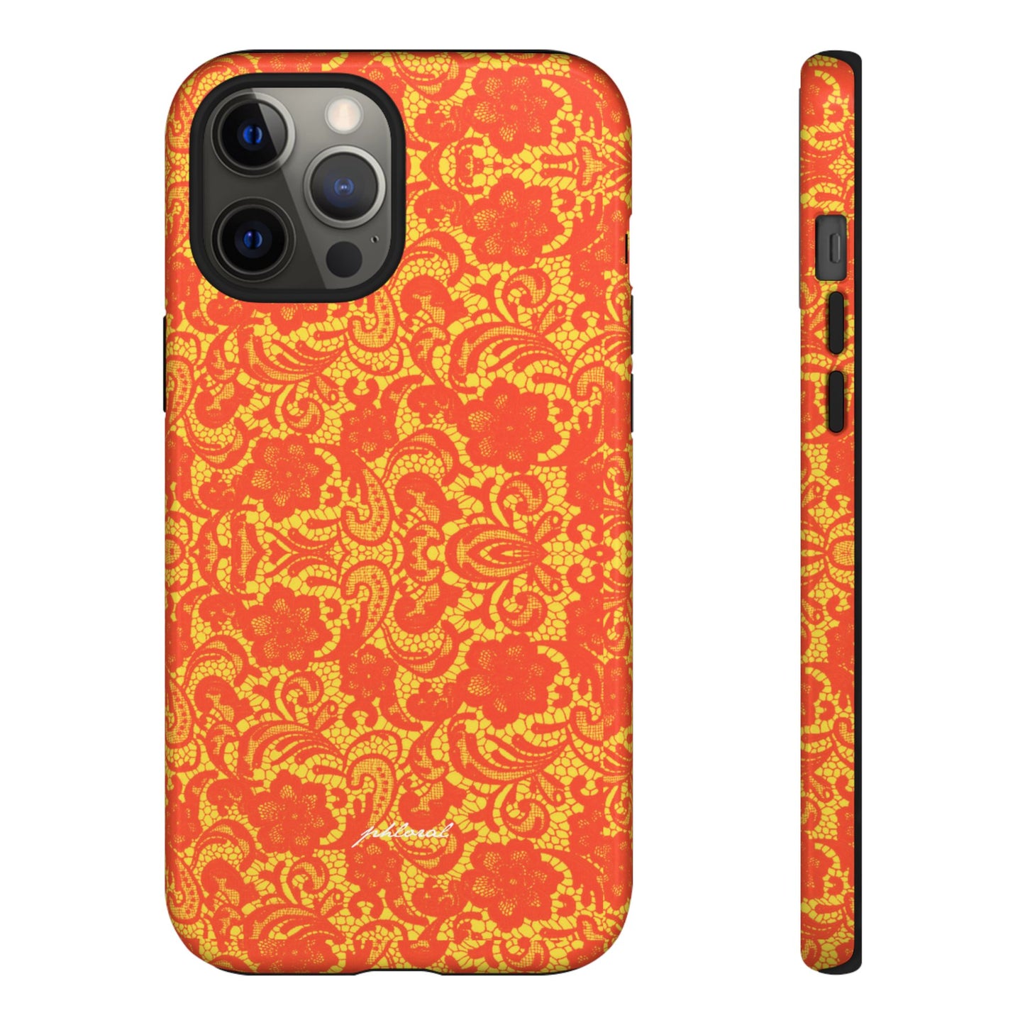 YSL phone case Amber Lace dual-layer shockproof luxury construction