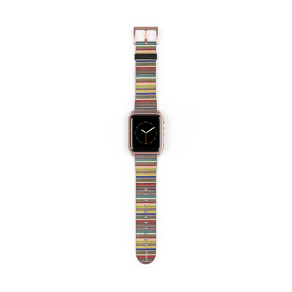 Plagae Apple Watch band black plague mask and raven feathers