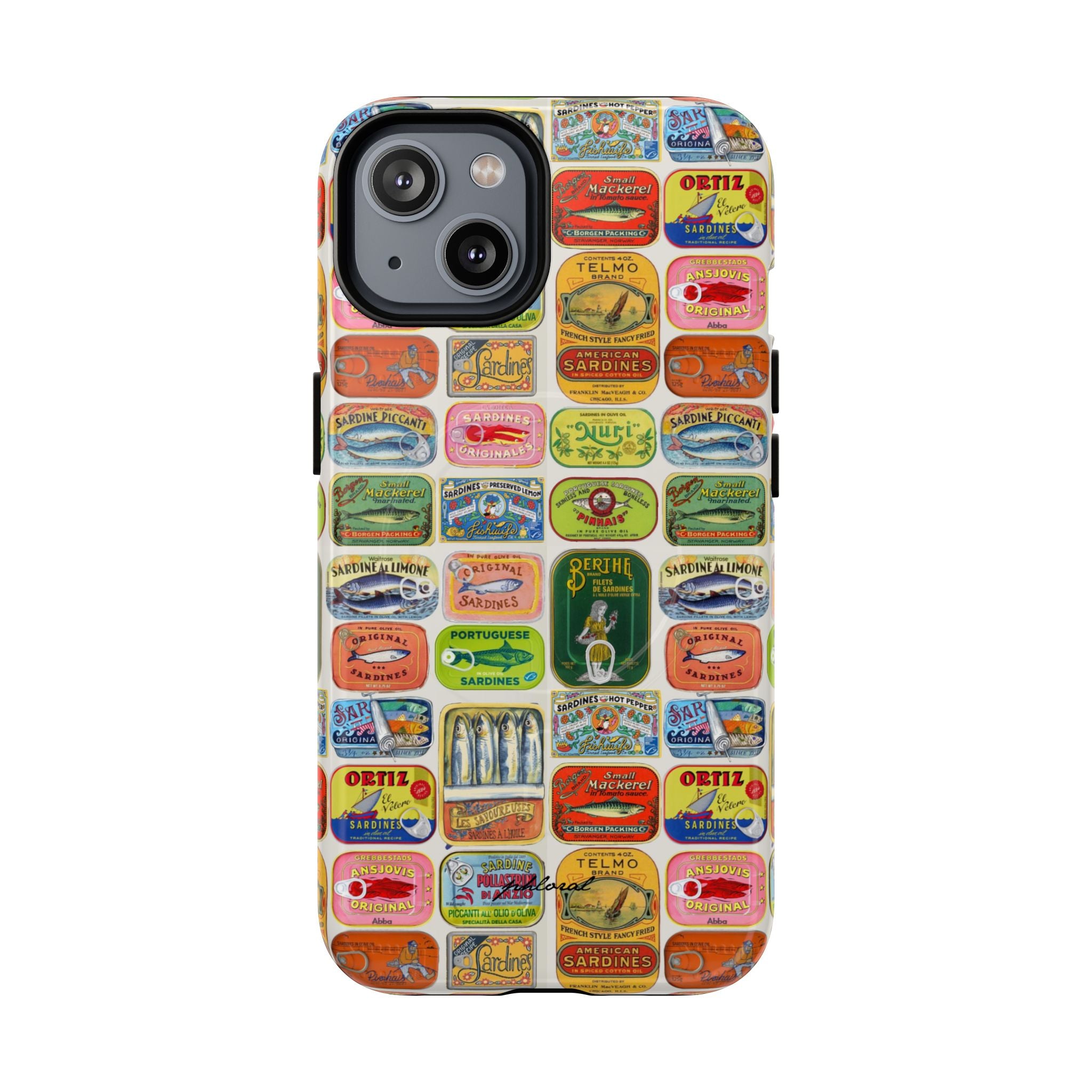 Retro Pantry Magsafe iPhone case with stylish accessories