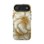 Golden Bloom Magsafe iPhone case premium gold finish texture