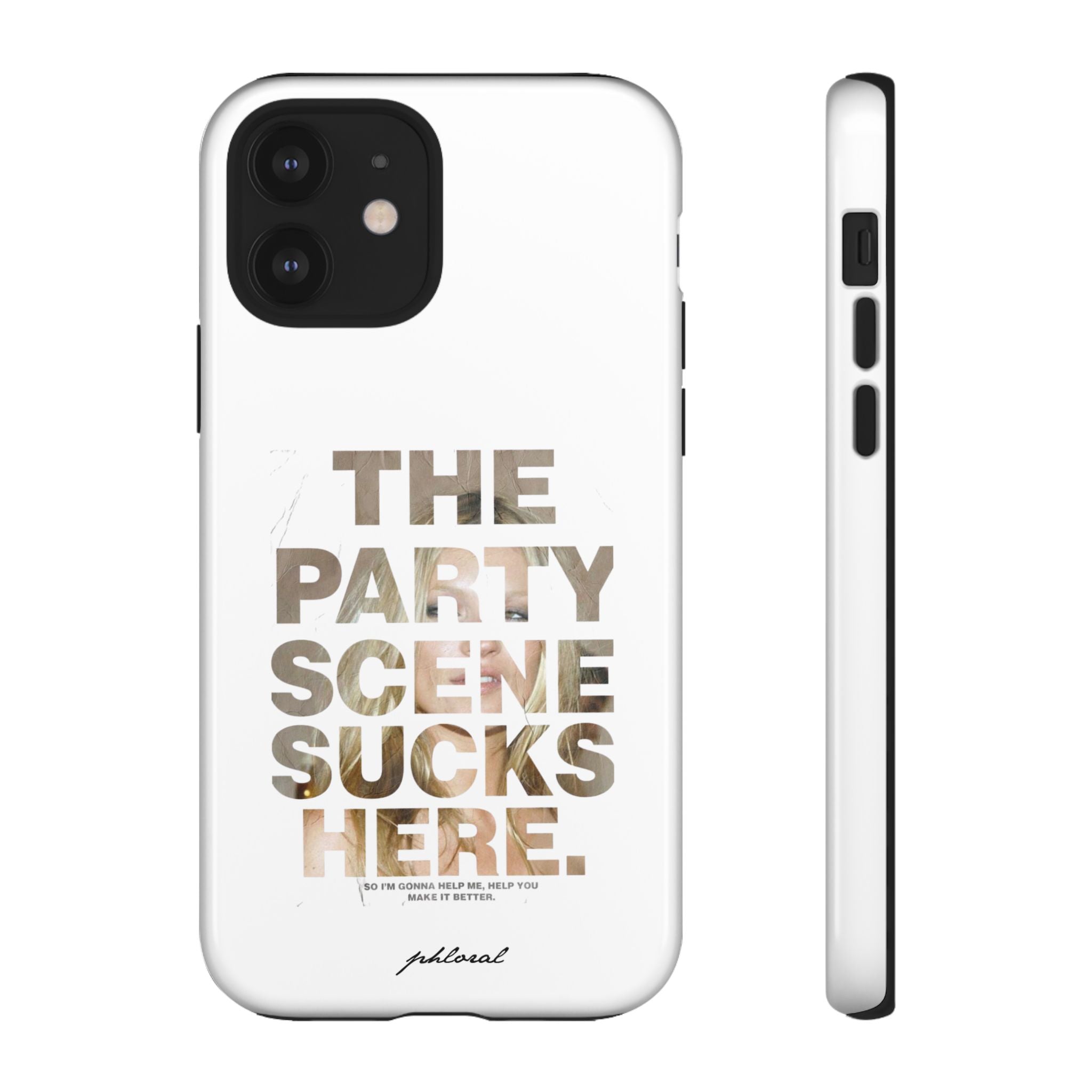 "the party sucks here"