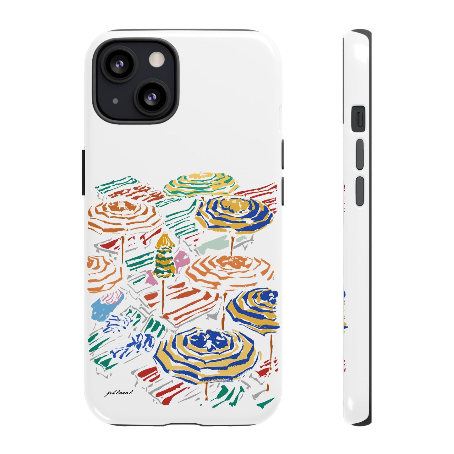 Coastal Carousel phone case MagSafe compatible