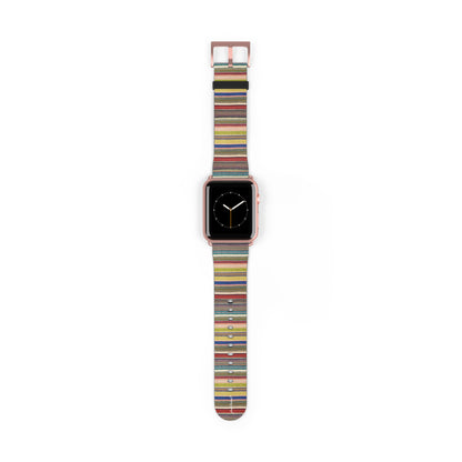 Plagae Apple Watch band black plague mask and raven feathers
