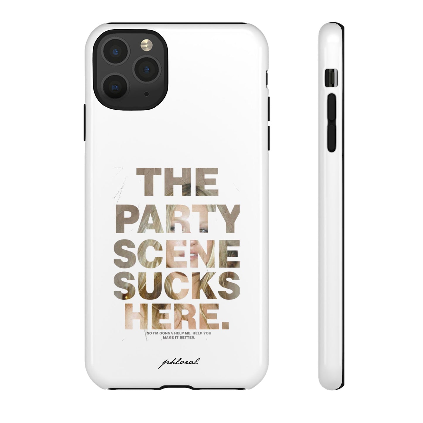 "the party sucks here"