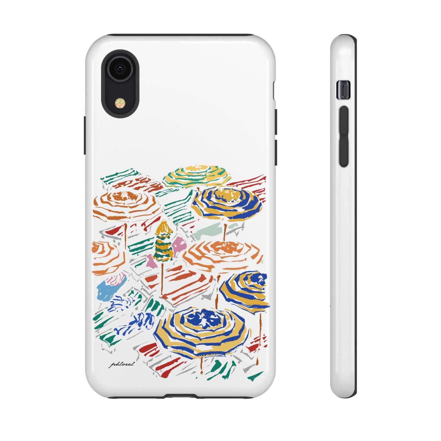 Coastal Carousel phone case MagSafe compatible