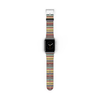 Plagae Apple Watch band black plague mask and raven feathers