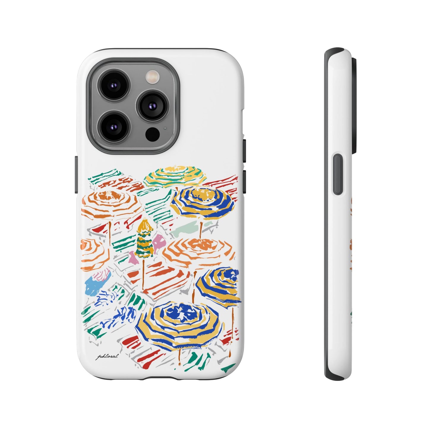 Coastal Carousel phone case beach-inspired design