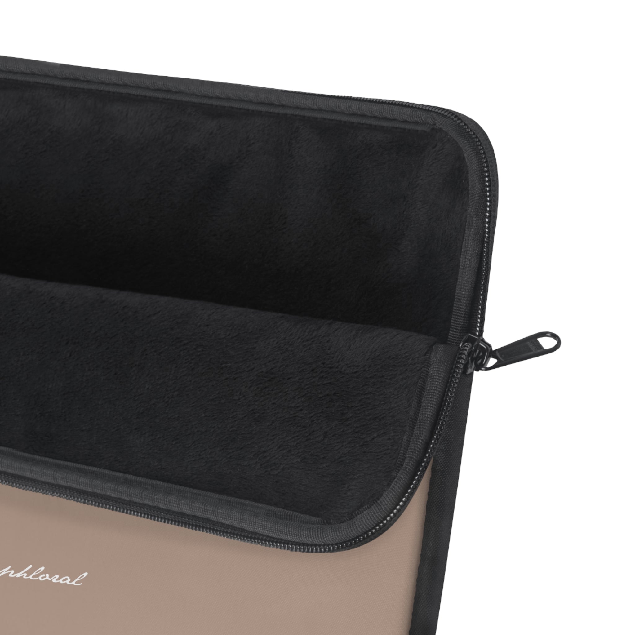 Cute Domo-Kun Face Laptop Sleeve — Brown Cartoon Protective Case