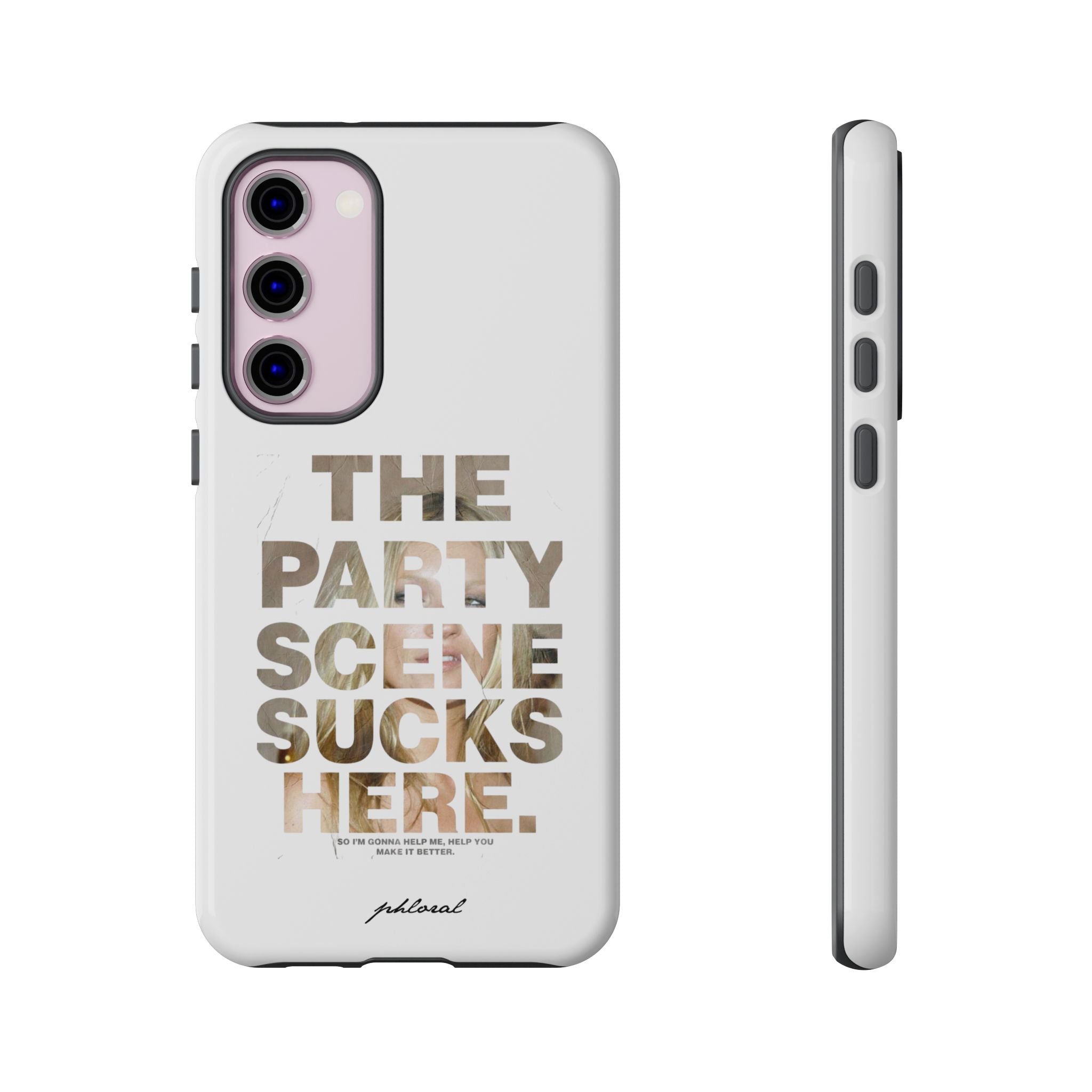 "the party sucks here"