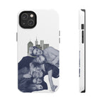 Cityscape phonecase fingerprint-resistant