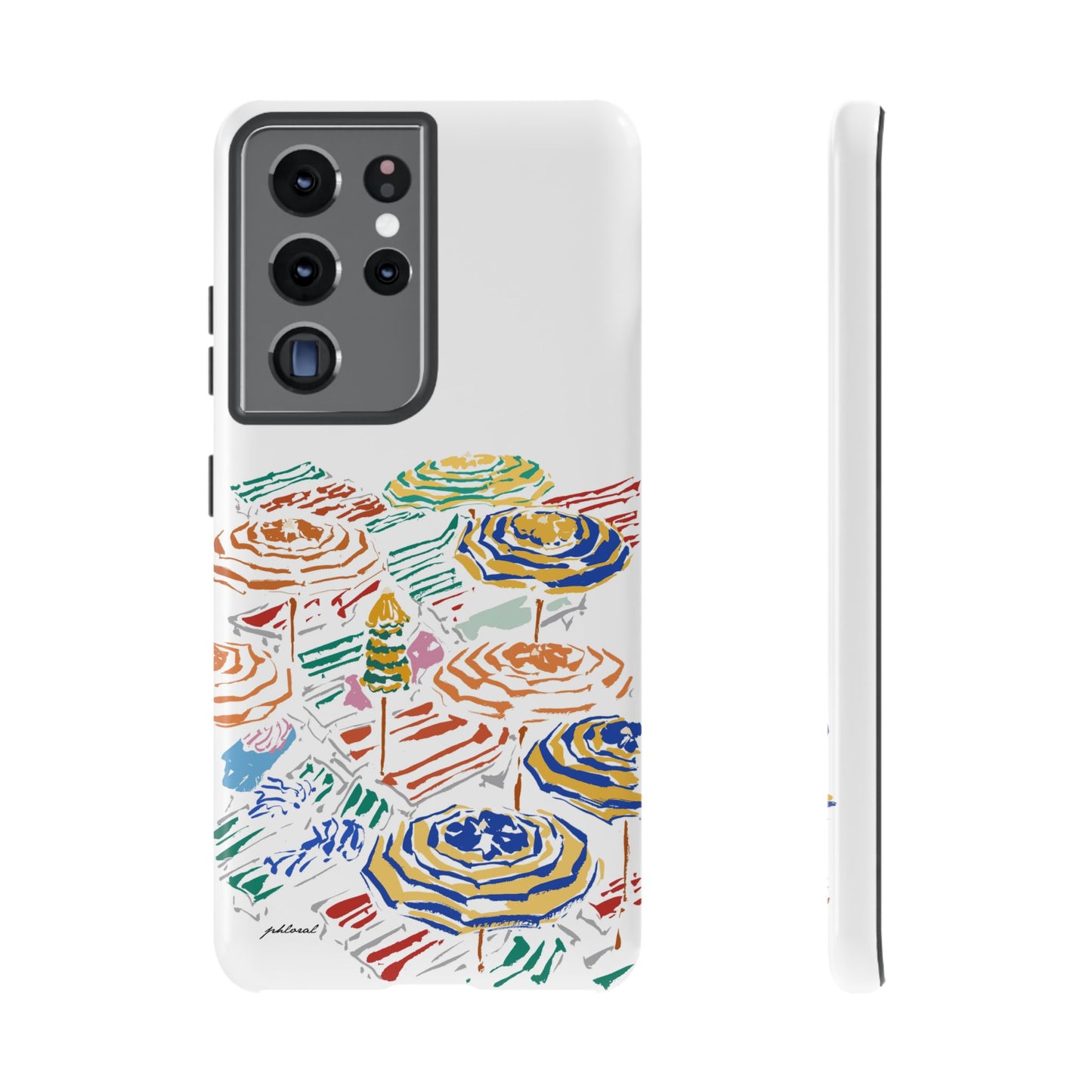 Coastal Carousel phone case MagSafe compatible