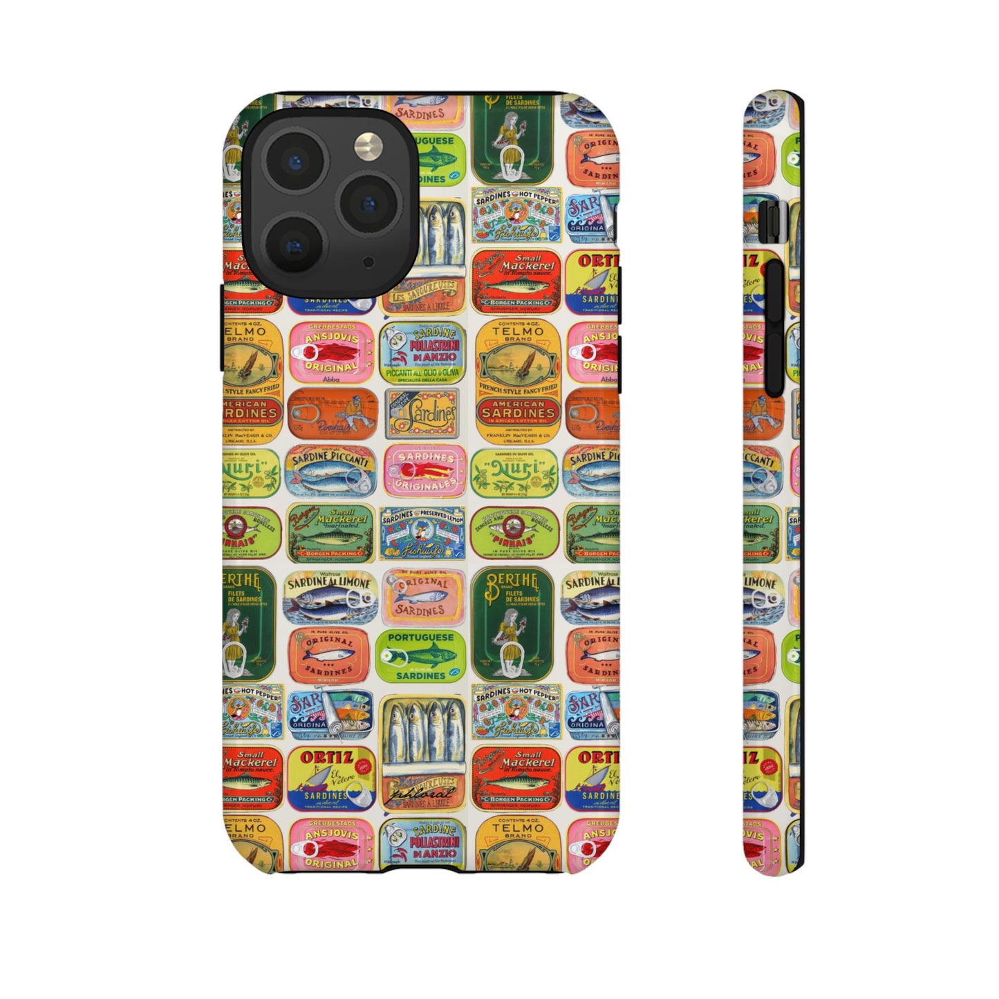 Retro Pantry phone case dual-layer protection side profile