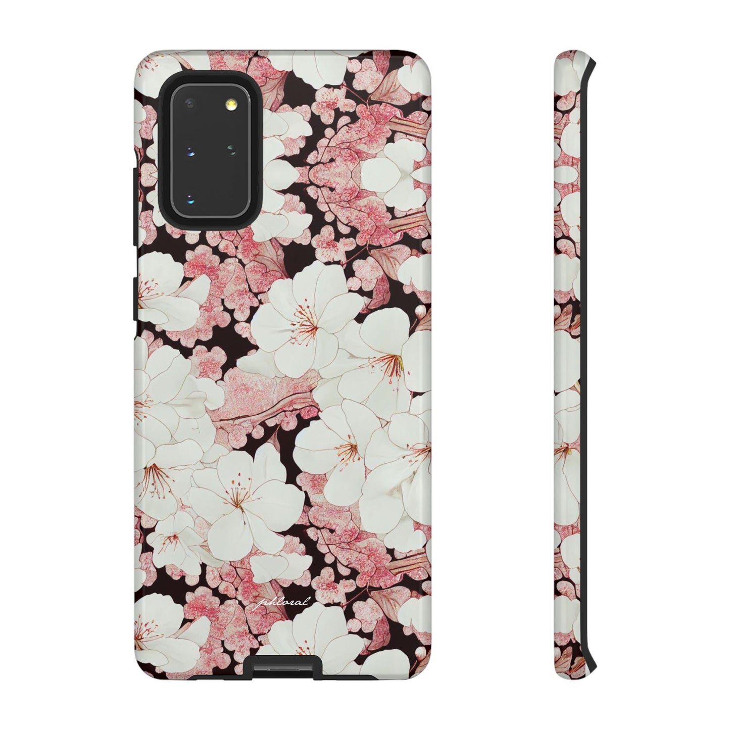 Florere phone case 3D layered eternal bloom close-up detail