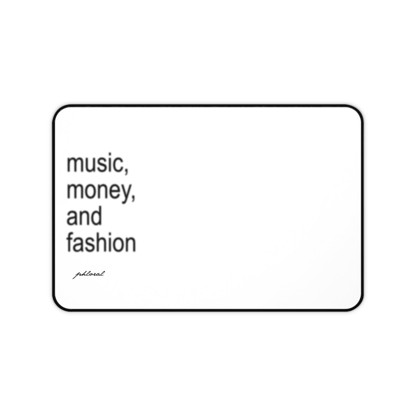 music, money & fashion
