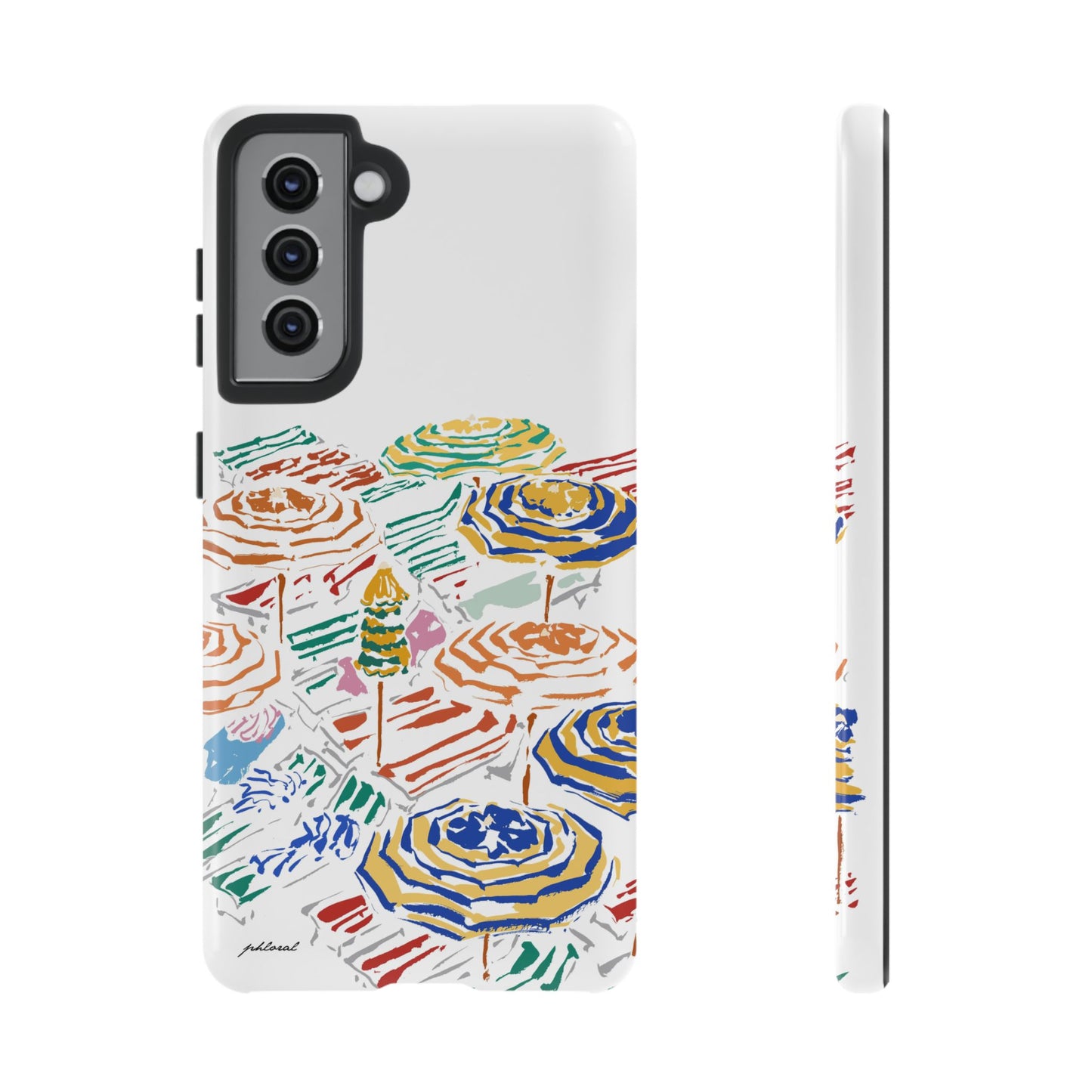 Coastal Carousel phone case MagSafe compatible