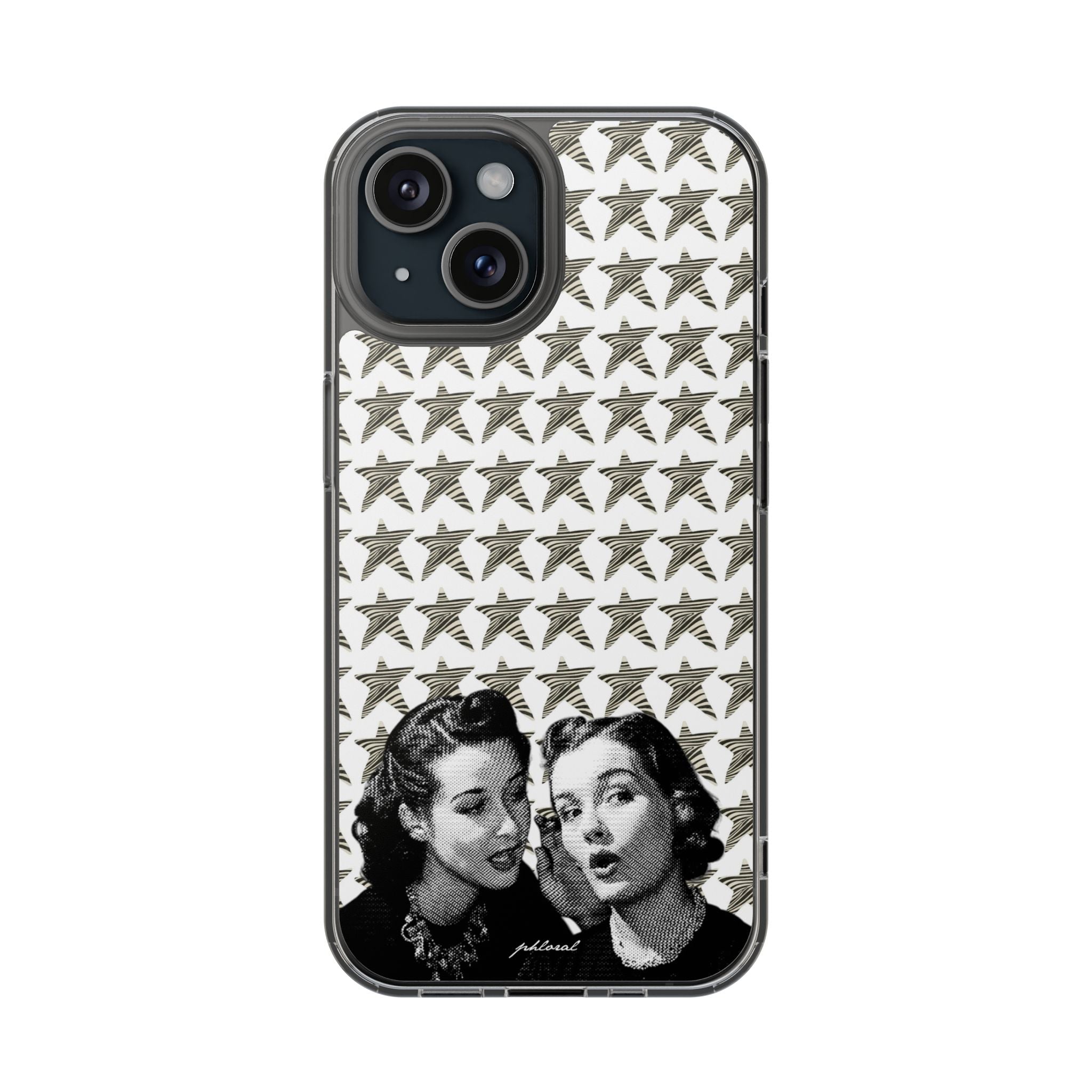 Statstruck iPhone case with raised edges and camera protection