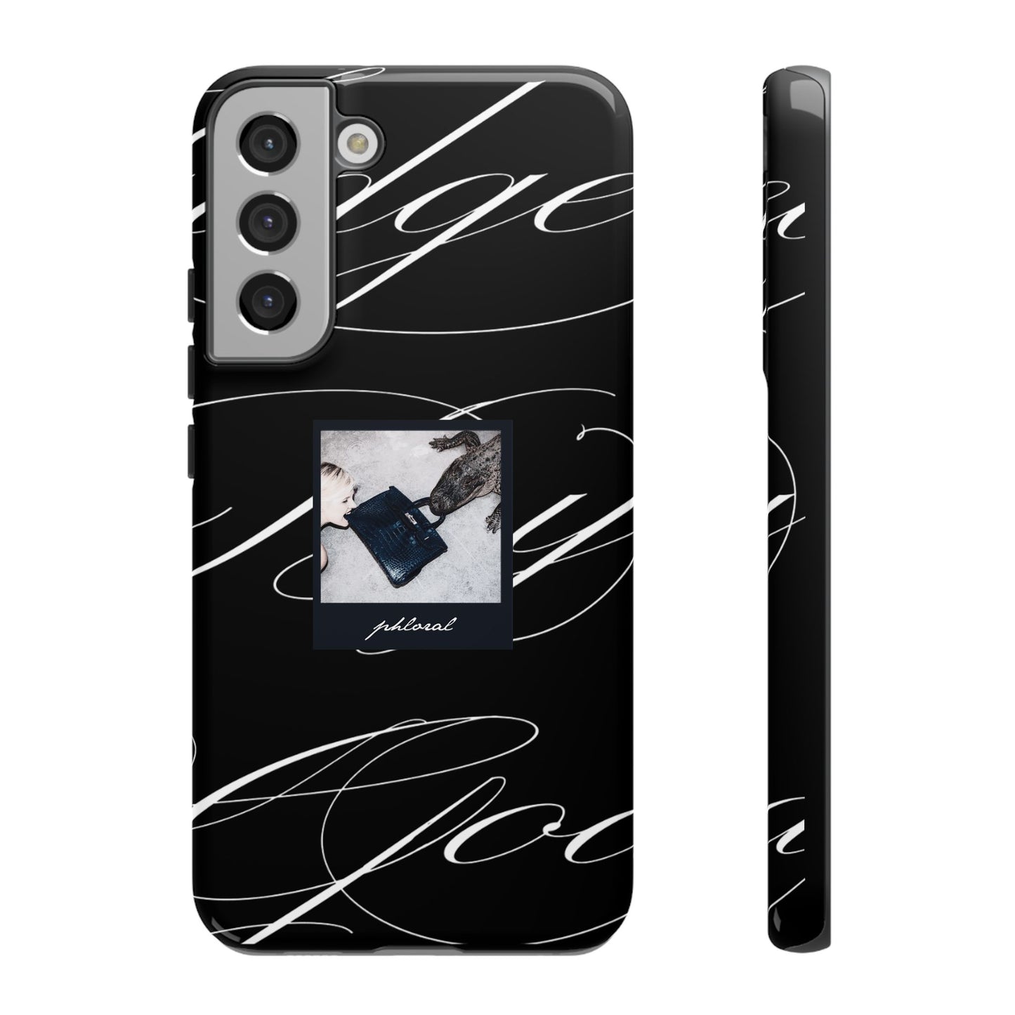 Tempted by Luxury evil eye phone case precise camera cutout detail