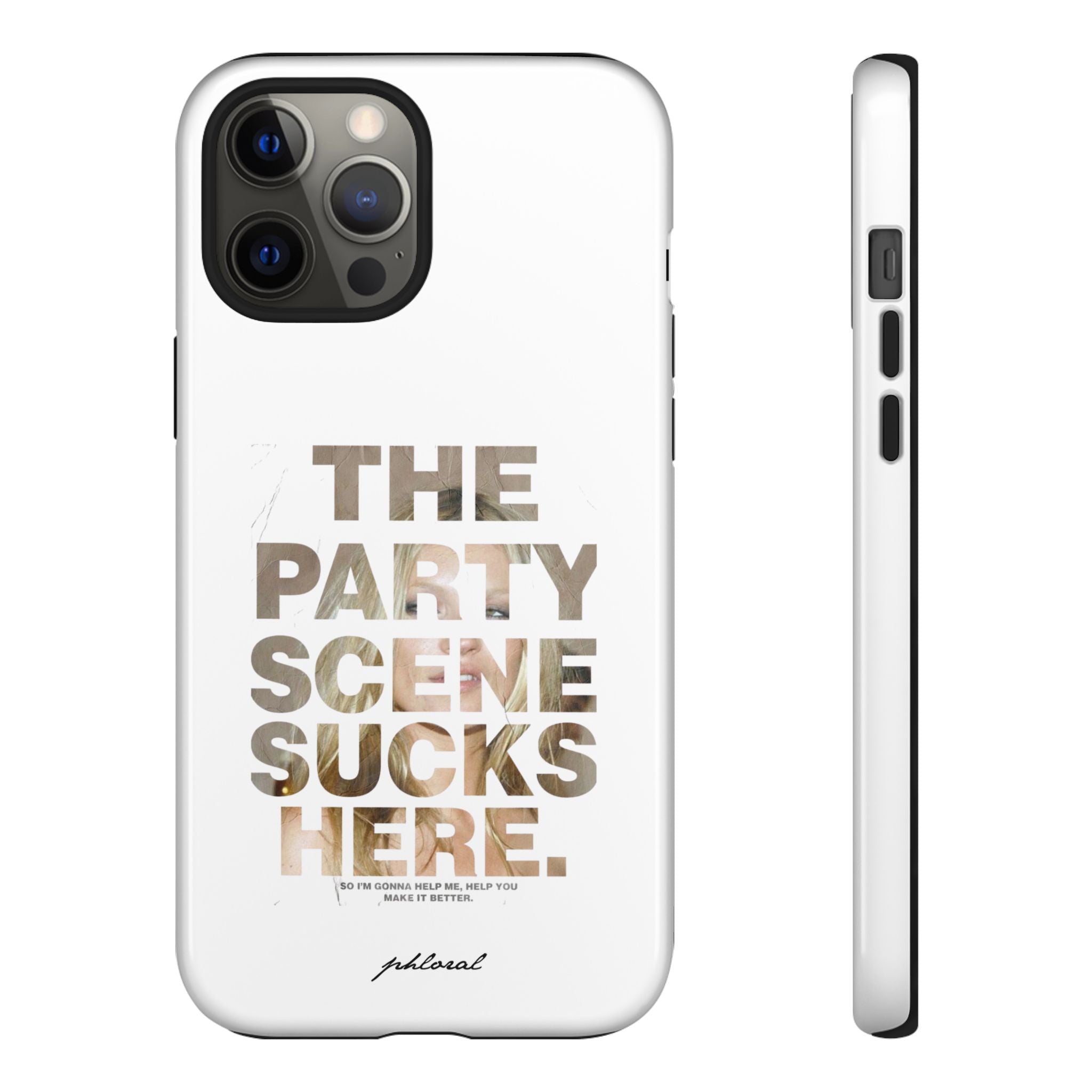 "the party sucks here"