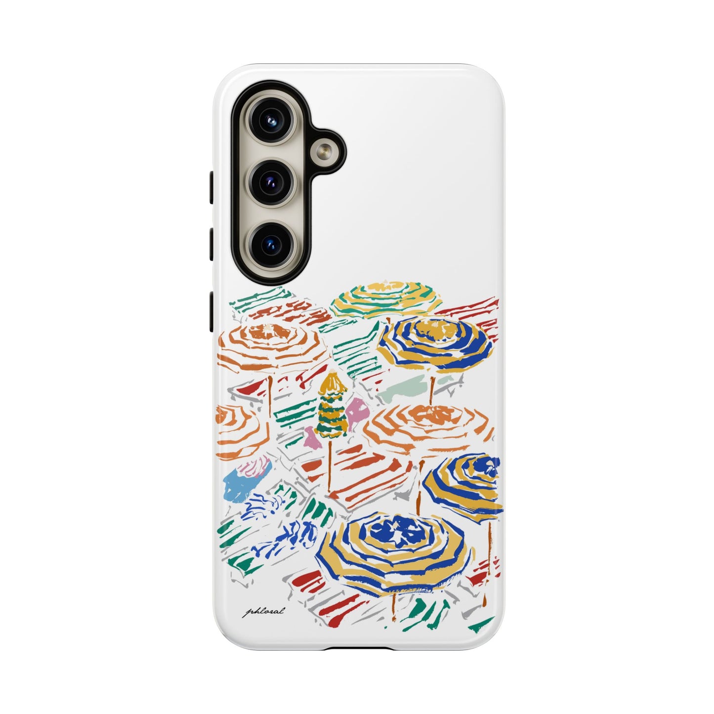 Coastal Carousel phone case beach-inspired design