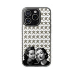 Back of Statstruck shockproof iPhone case in black