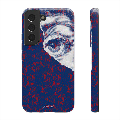 Laced Eye phonecase on smartphone