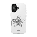 Florere MagSafe iPhone case on nightstand with lamp