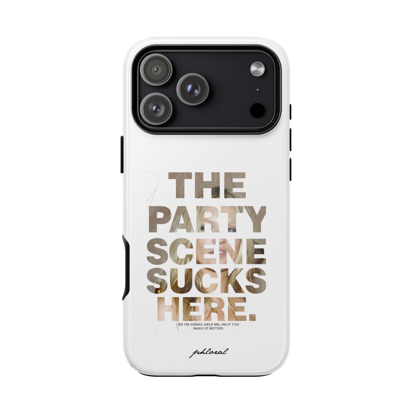 "the party sucks here"