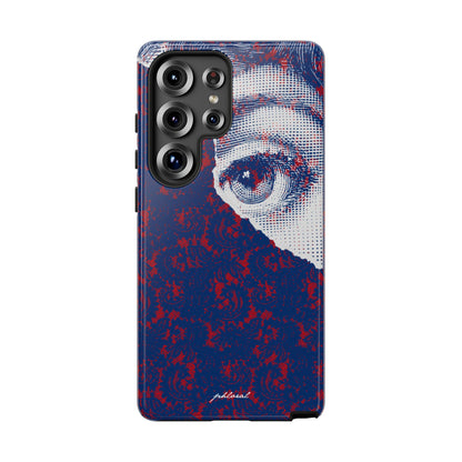 Laced Eye phonecase on smartphone