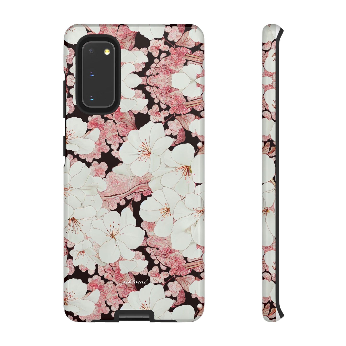 Florere phone case 3D layered eternal bloom close-up detail