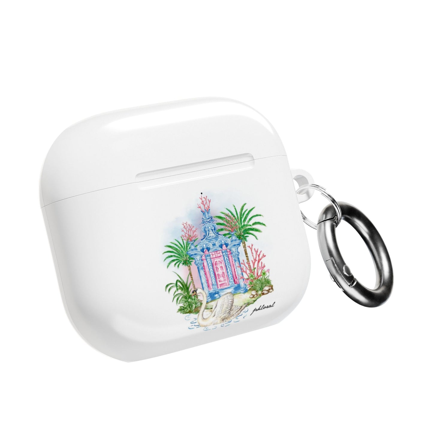 swan pavilion AirPods case minimalist look