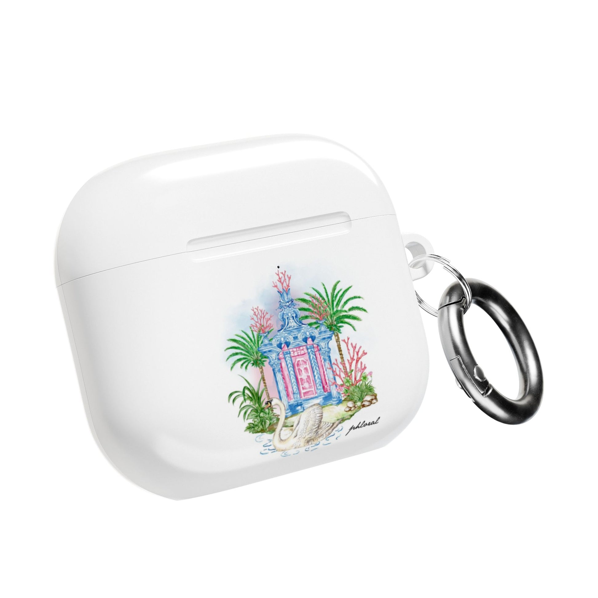 swan pavilion AirPods case minimalist look