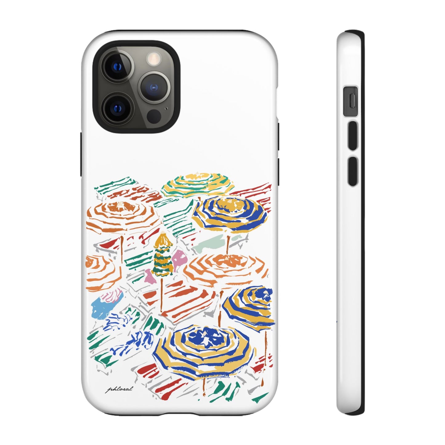 Coastal Carousel phone case MagSafe compatible