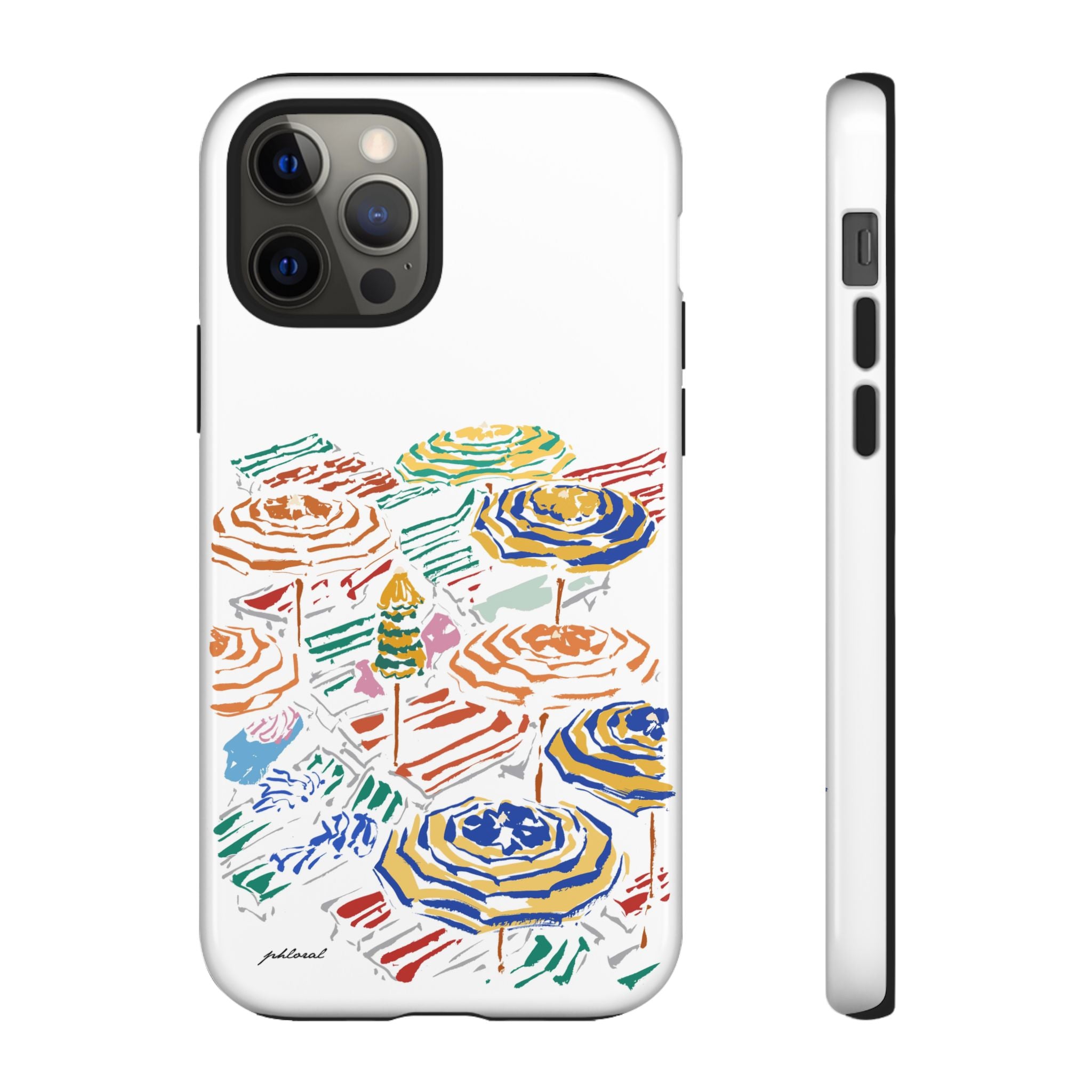 Coastal Carousel phone case MagSafe compatible