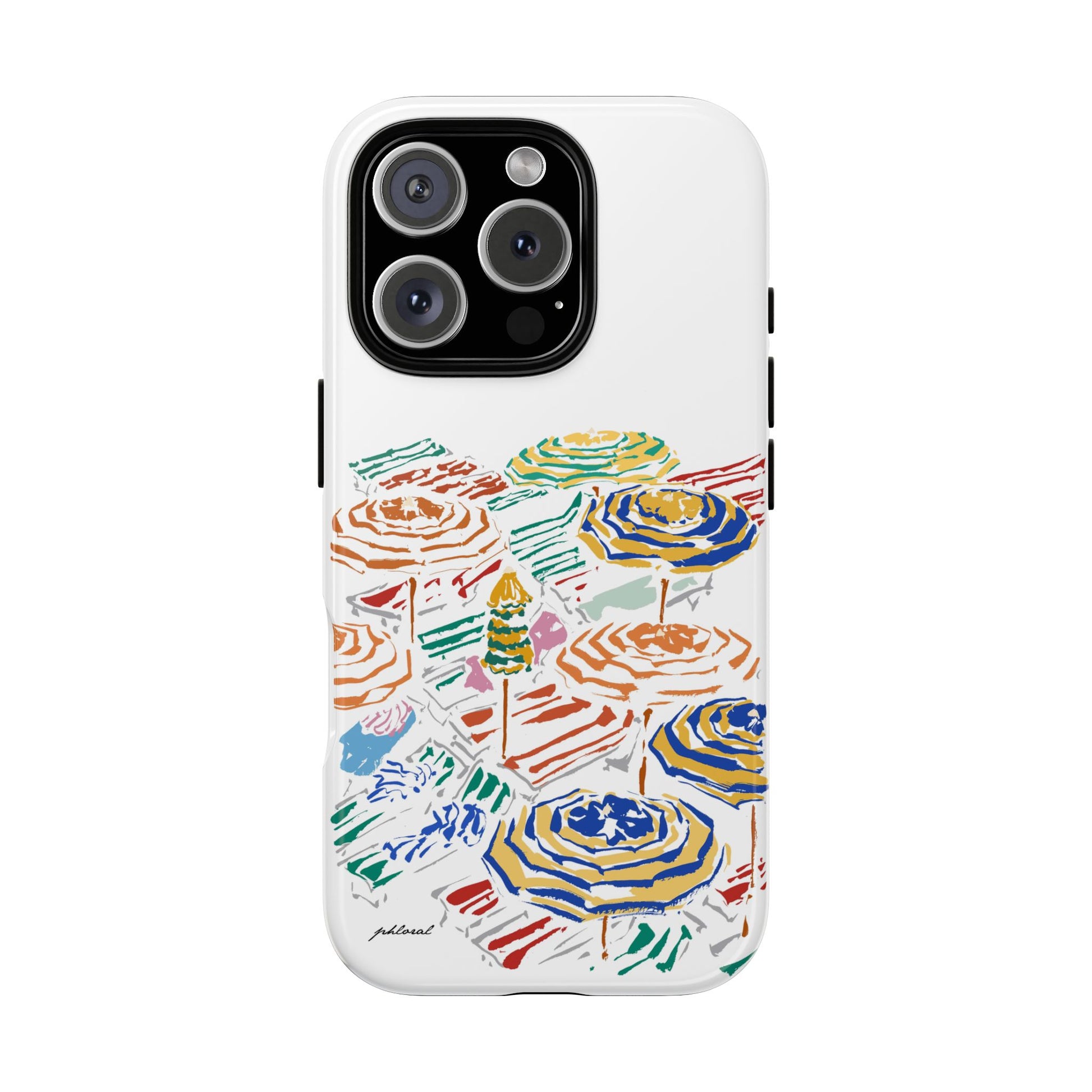 Coastal Carousel phone case MagSafe compatible