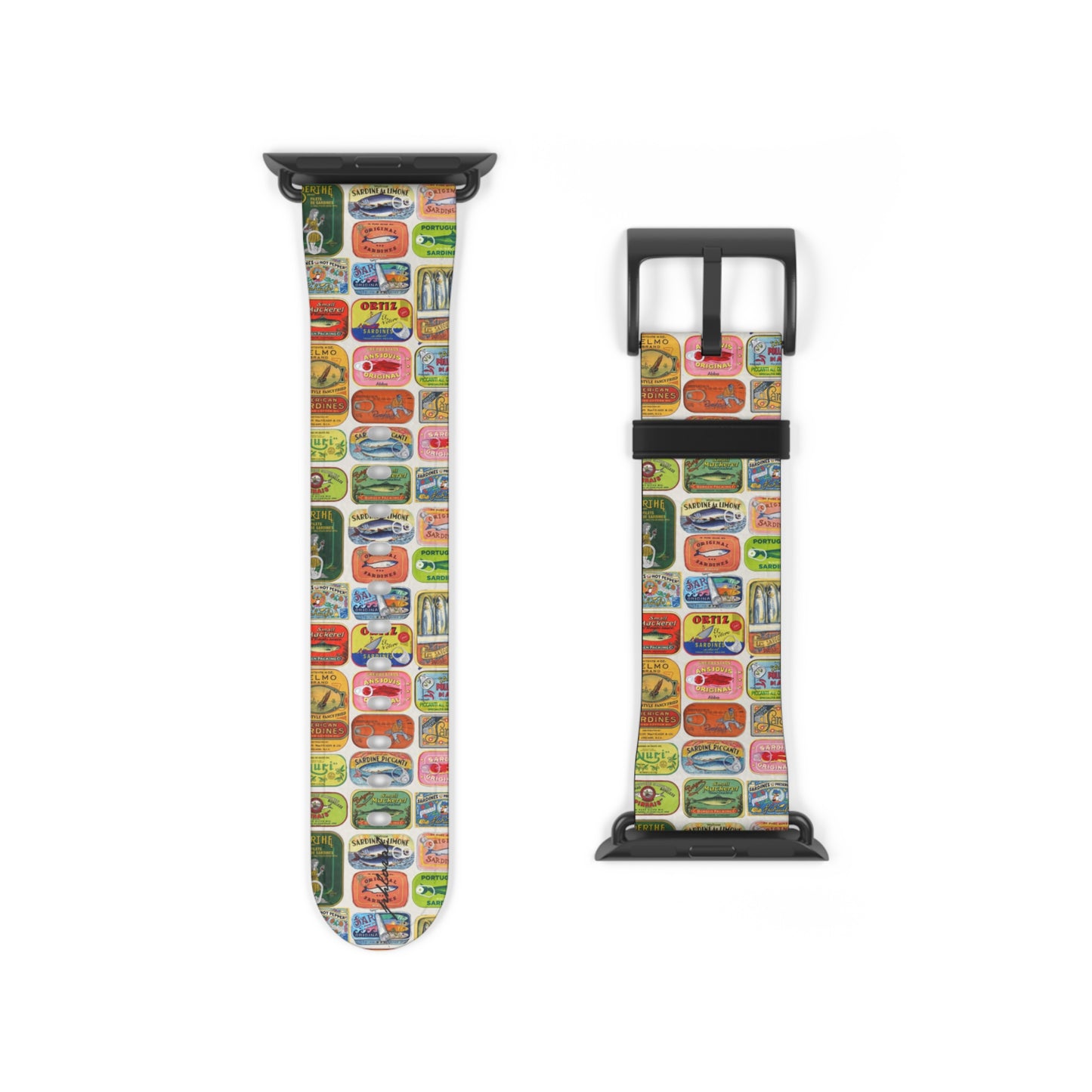 Retro Pantry Apple Watch band miniature Cold Drinks badge detail